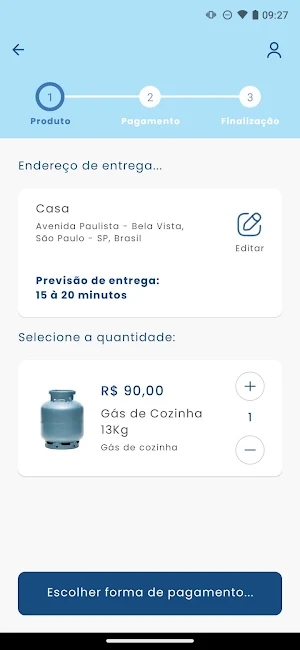 App Consigaz : Peça Seu Gás Screenshot 1