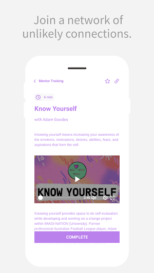 Mentor Training App Screenshot 1