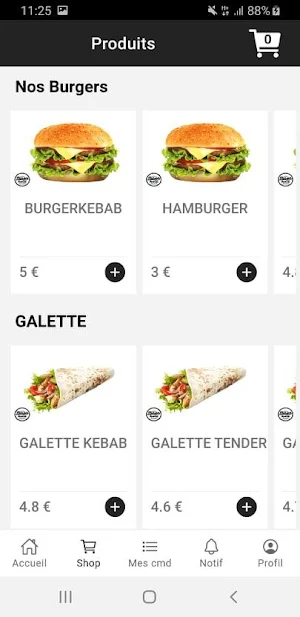 Burger Kebab Screenshot 1