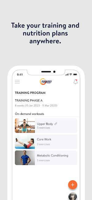 PurEnergy Fitness Screenshot 1