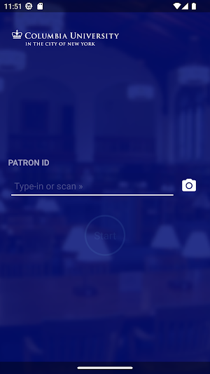 Columbia Libraries Self-Check Screenshot 1