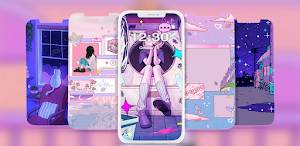 Aesthetic Offline Wallpapers Screenshot 0