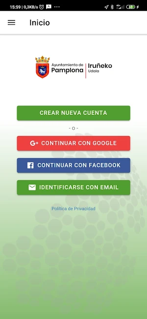 Pamplona EVCharge Screenshot 1