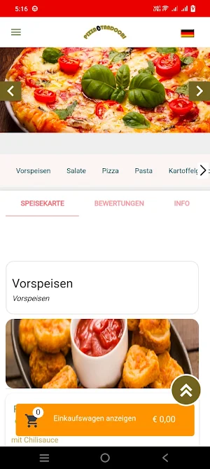 Pizza Tandoori Allershausen Screenshot 1