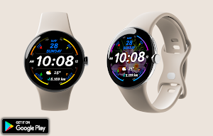Digital Flower Watchface Screenshot 0