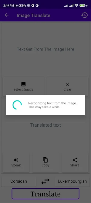 Corsican Luxembourgish Trans Screenshot 2