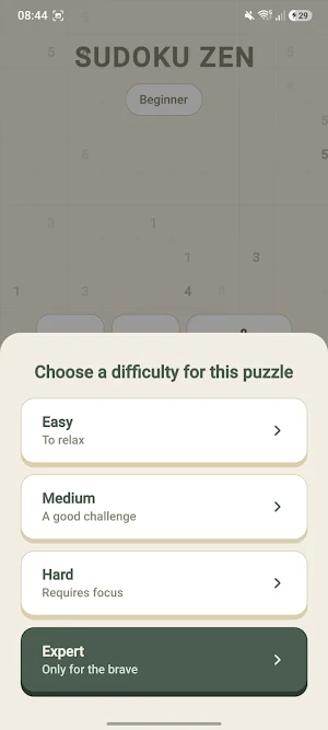 Sudoku Zen - No Pressure Screenshot 1