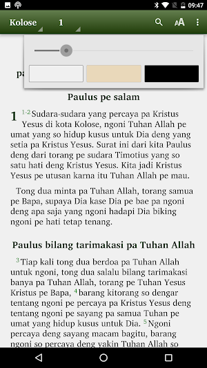 Alkitab Melayu Maluku Utara Screenshot 3