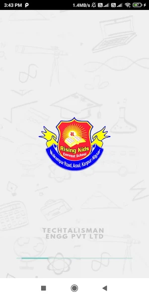 Rising Kids School-Parent App Screenshot 0