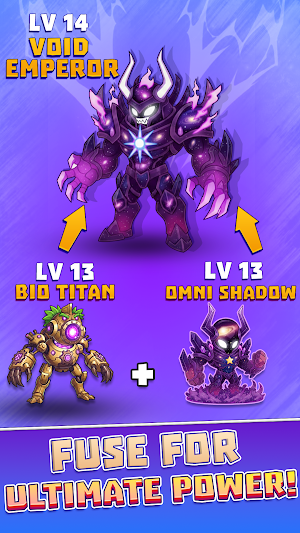 Elemental Merge Monsters Game Screenshot 0