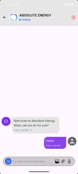 Nexo Chat Screenshot 2