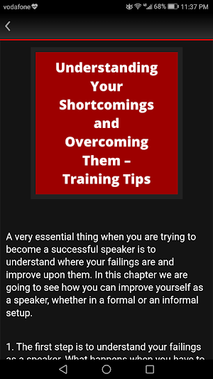 Mastering Public Speaking Art Screenshot 3