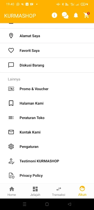 Kurma.shop19 Screenshot 1