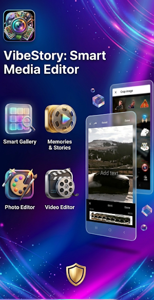 VibeStory: Smart Media Editor Screenshot 1
