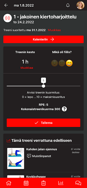 Valmentajasi Screenshot 3
