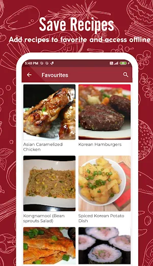 Asian Recipes Screenshot 3
