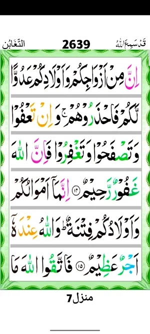 Surah At Tagabun Screenshot 3