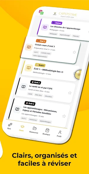 CapepsTime : CAPEPS & STAPS Screenshot 1