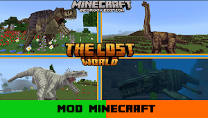 Lost World Dinosaur Mod MCPE Screenshot 0