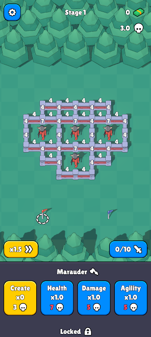 Army Rush: Idle Strategy Screenshot 1