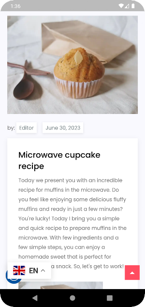Microwave Recipes Screenshot 0