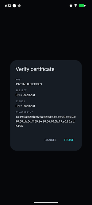 Remote Pane Screenshot 1
