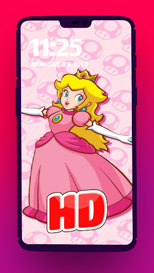 Princess Peach wallpaper HD Screenshot 1