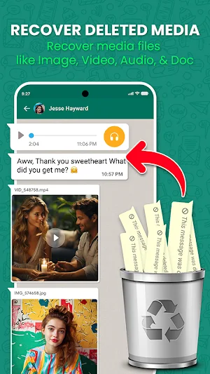 Deleted Messages Recovery WAMR Screenshot 3
