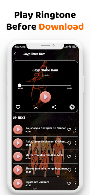Lord Shree Ram Song Ringtones Screenshot 3