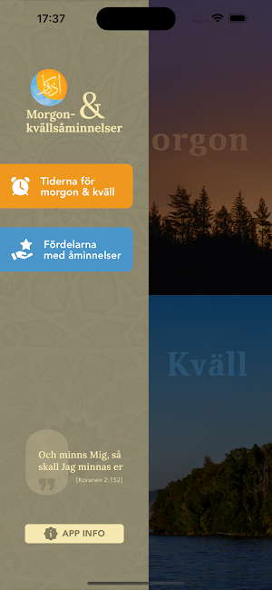 Morgon- & kvällsåminnelser Screenshot 2