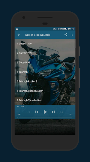 Super Bike Sounds Screenshot 1