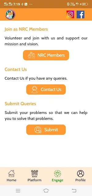 NRC - Nedungadu Region App Screenshot 1