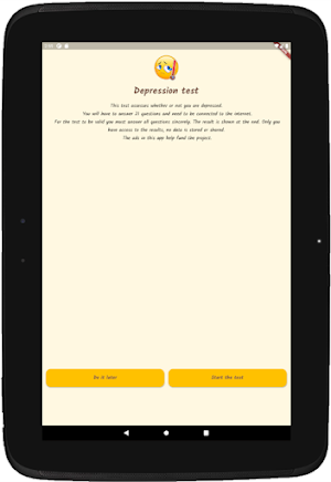 Depression Test Screenshot 3