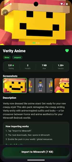 Verity Mods for Minecraft PE Screenshot 3