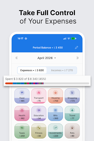 Monetix: Expense & Budget Screenshot 0