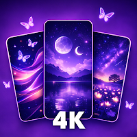 Purple Aesthetic Wallpapers 4K