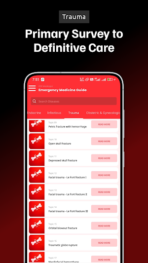 Emergency Medicine Guide Screenshot 3