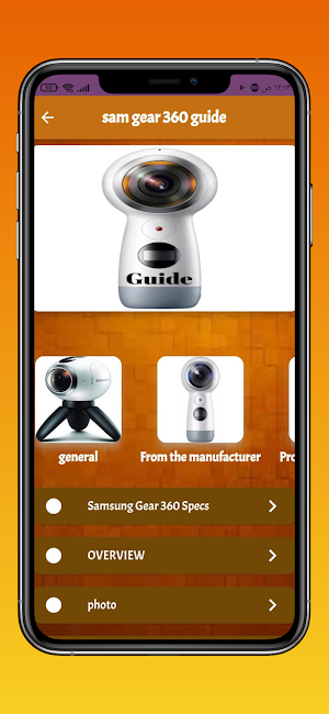 sam gear 360 guide Screenshot 1