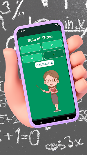 Rule of Three - Calculator Screenshot 0