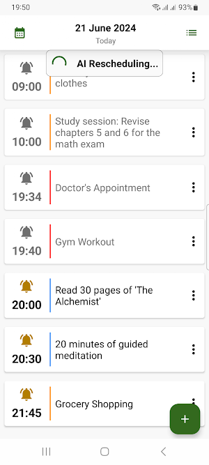 AI Daily Planner Screenshot 2