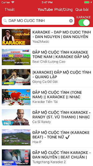 KIT Karaoke Screenshot 0