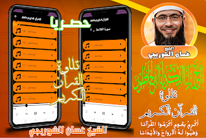قران كامل غسان الشوربجي بدونت Screenshot 0