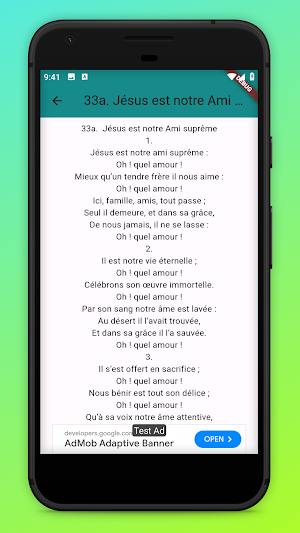 CHANTS DE VICTOIRE (CV) Screenshot 3