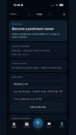 Alke — AI Fitness Coach Screenshot 1