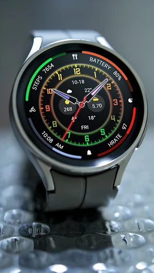 Luminous Color Ring ZKin Watch Screenshot 3