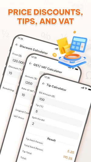 Basic Calculator: Math Solver Screenshot 3