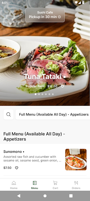 Sushi Cafe Screenshot 1
