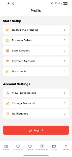 Indor Seller Screenshot 1