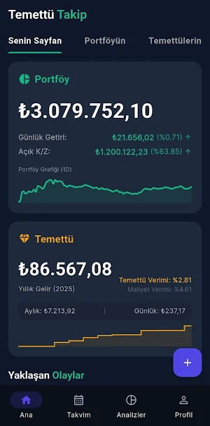 Temettü Takip Screenshot 0