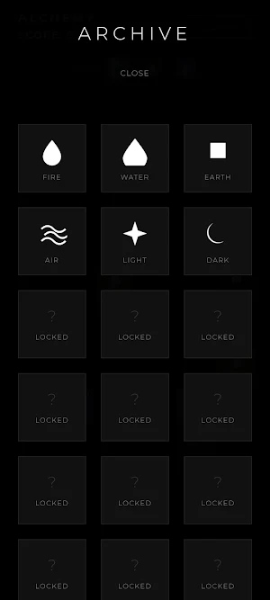 2048 Element Merge Game Screenshot 1
